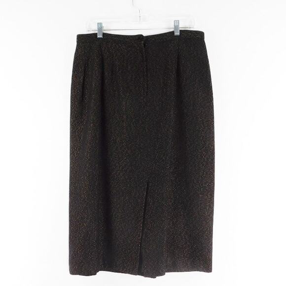 Wool Acetate Nylon Skirt with Lining Womens 16/17 - Picture 2 of 5